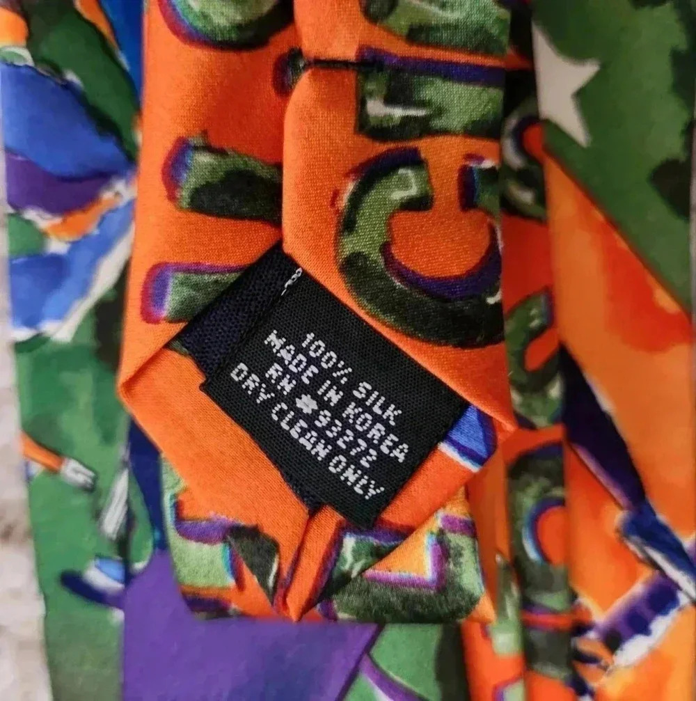 Balancine Inc Cirque Du Soleil‎ World Premiere 1987 Men's Silk Tie
